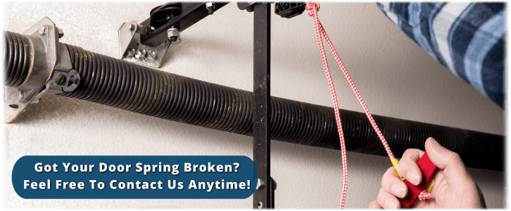 Broken Garage Door Spring Collierville TN